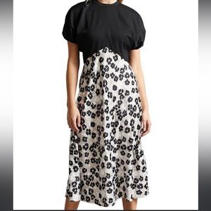 Ted Baker Gwiana layered look midi dress